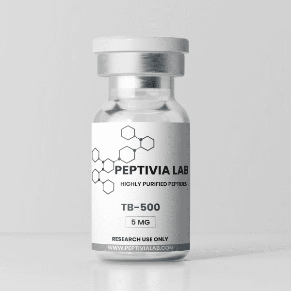 TB-500 thymosin beta-4 peptide récupération musculaire flacon