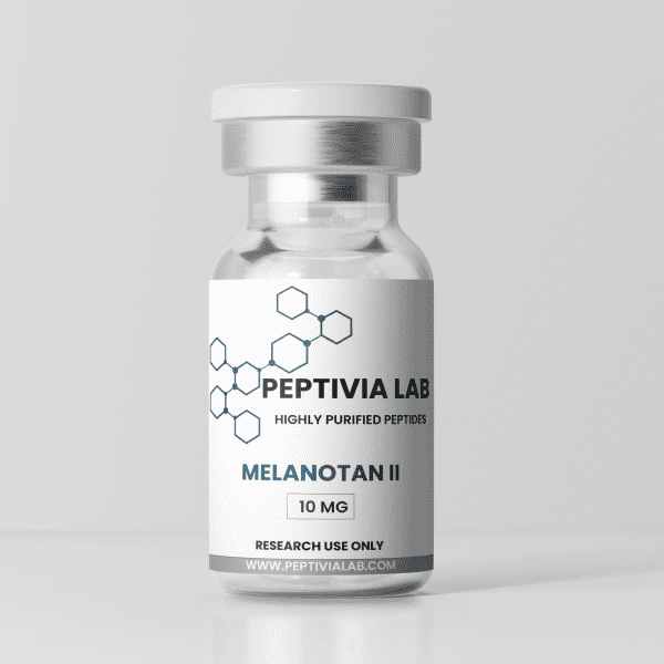 Melanotan II peptide α-MSH recherche laboratoire flacon lyophilisat