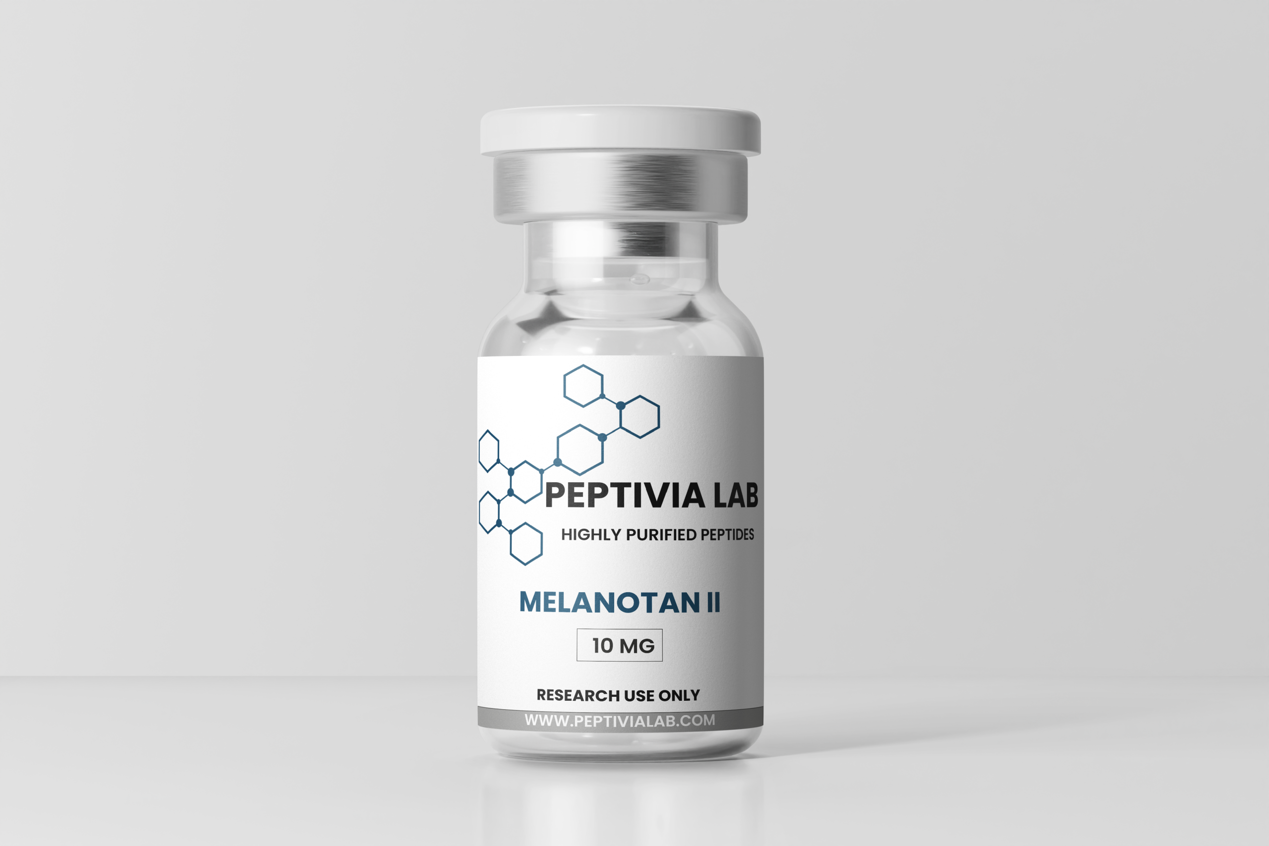 Melanotan II peptide α-MSH recherche laboratoire flacon lyophilisat