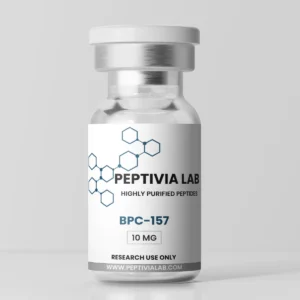 Peptide BPC-157 10 mg Peptivia Lab – peptide de qualité laboratoire pour usage en recherche.