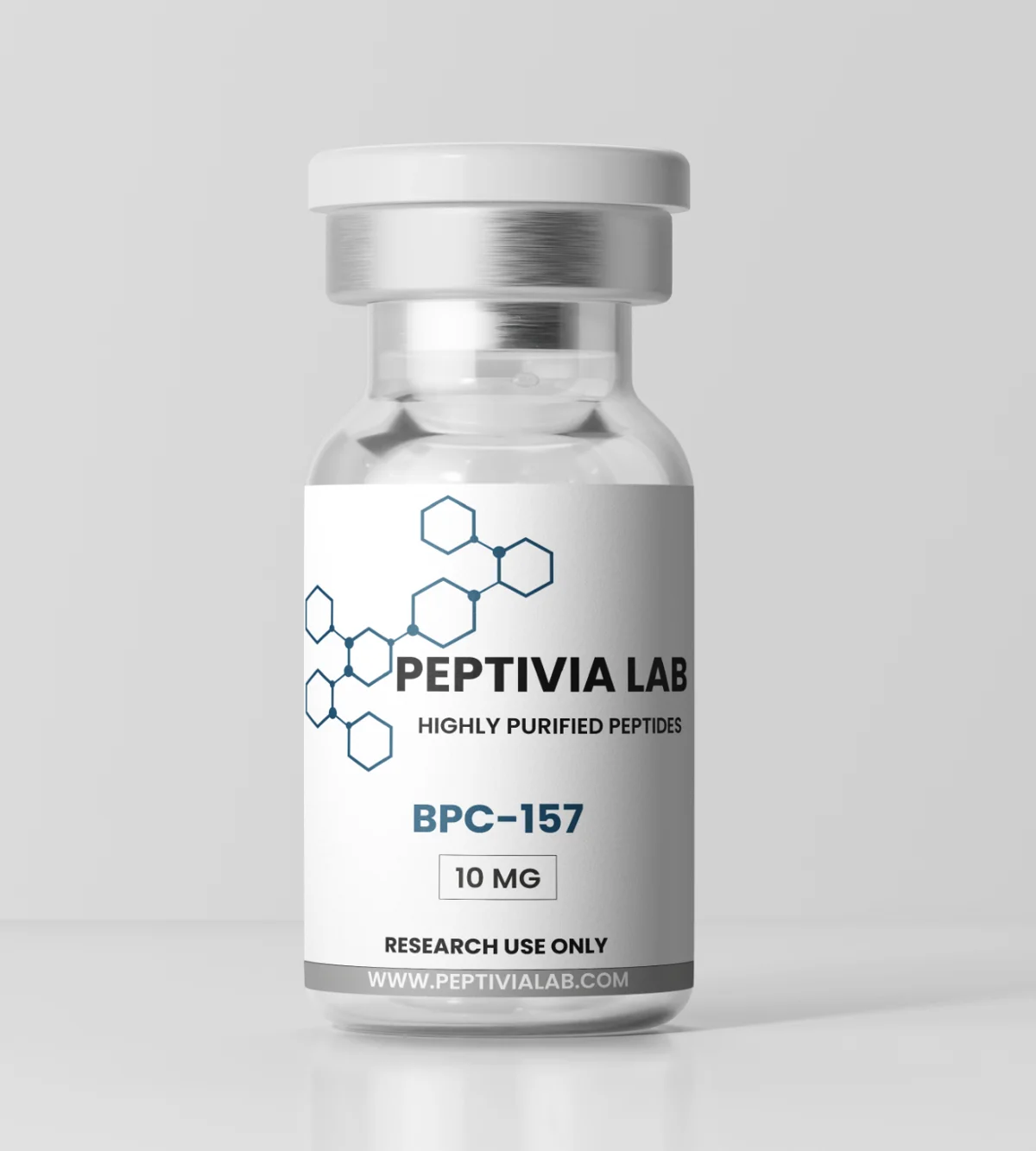 Peptide BPC-157 10 mg Peptivia Lab – peptide de qualité laboratoire pour usage en recherche.