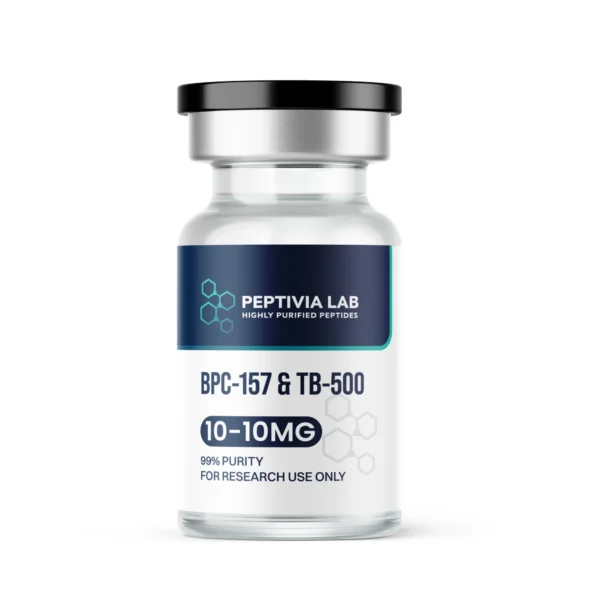 Fiole combinée BPC-157 TB-500 10mg 10mg Peptivia Lab